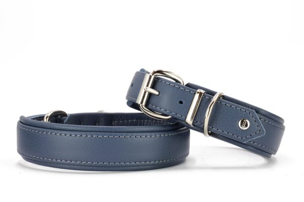 1865 Halsband Klassik Premium jeansblau