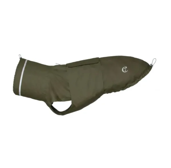 Cloud7 Dog Raincoat Hamburg Moos Green 1