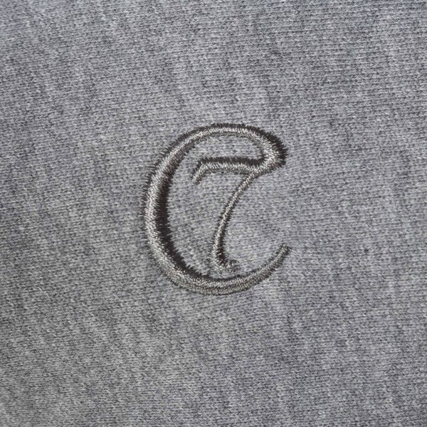 cloud7 hundepullover dorset grey melange logo 1