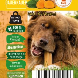 pp Kurkuma Dauerkauer 100 129 g Gr L Kaesekauknochen Hunde Milch Kausnack 18448 (1)