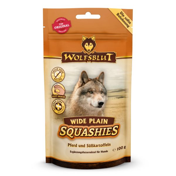 wolfsblut squashieswideplain front 100g  1