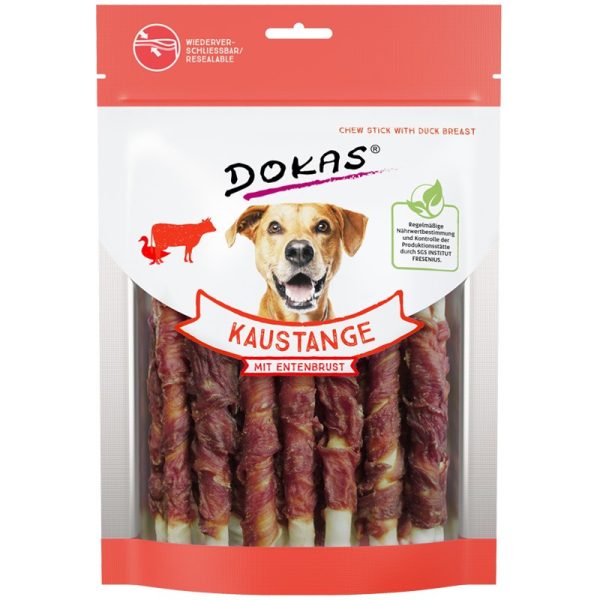 Dokas Dog Snack Kaustange mit Entenbrust 200g