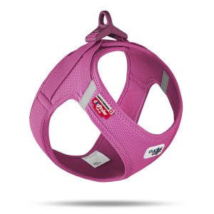 vest geschirr curli clasp air mesh fuchsia