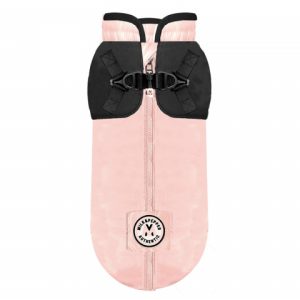 skipper raincoat harness.pink