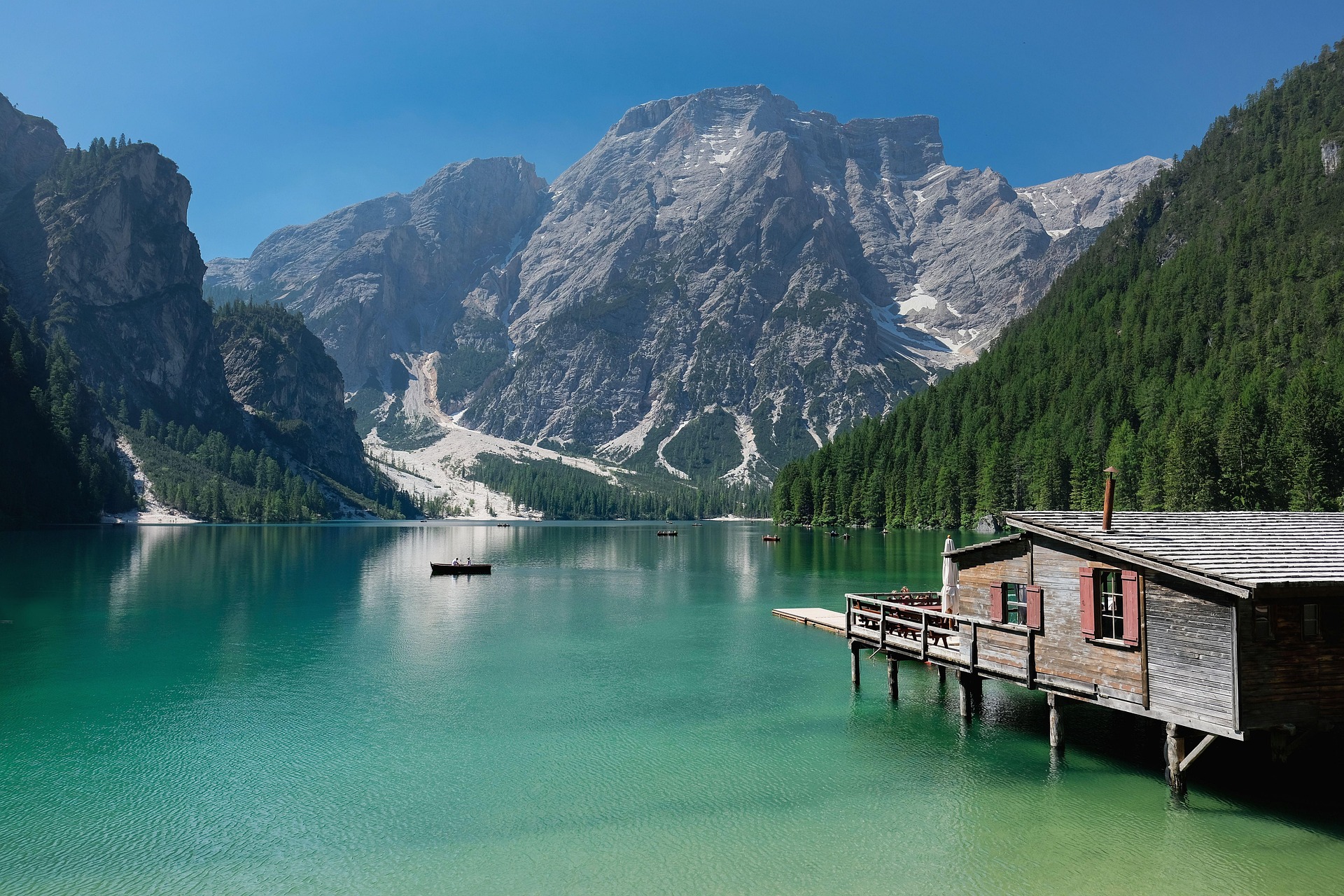 See und Berge in Südtirol